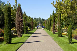 Der schöne Regent's Park in sommerlicher Stimmung