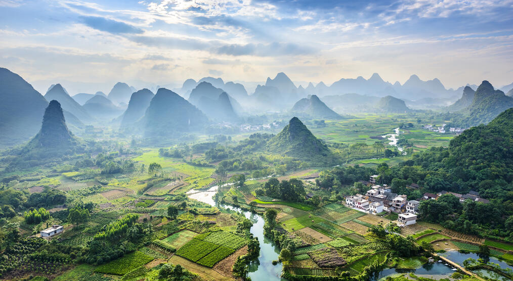 Li Fluss bei Yangshuo