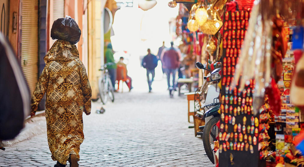 Souk in Marrakesch