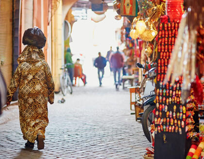 Souk in Marrakesch