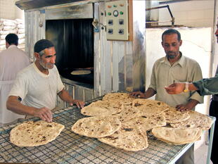 Baeckerei in Isfahan