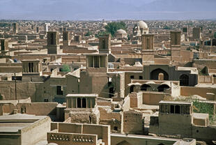 Blick ueber Yazd