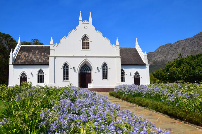 Dutch Reform Church in Franschhoek