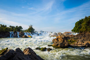 Mekong Wasserfall