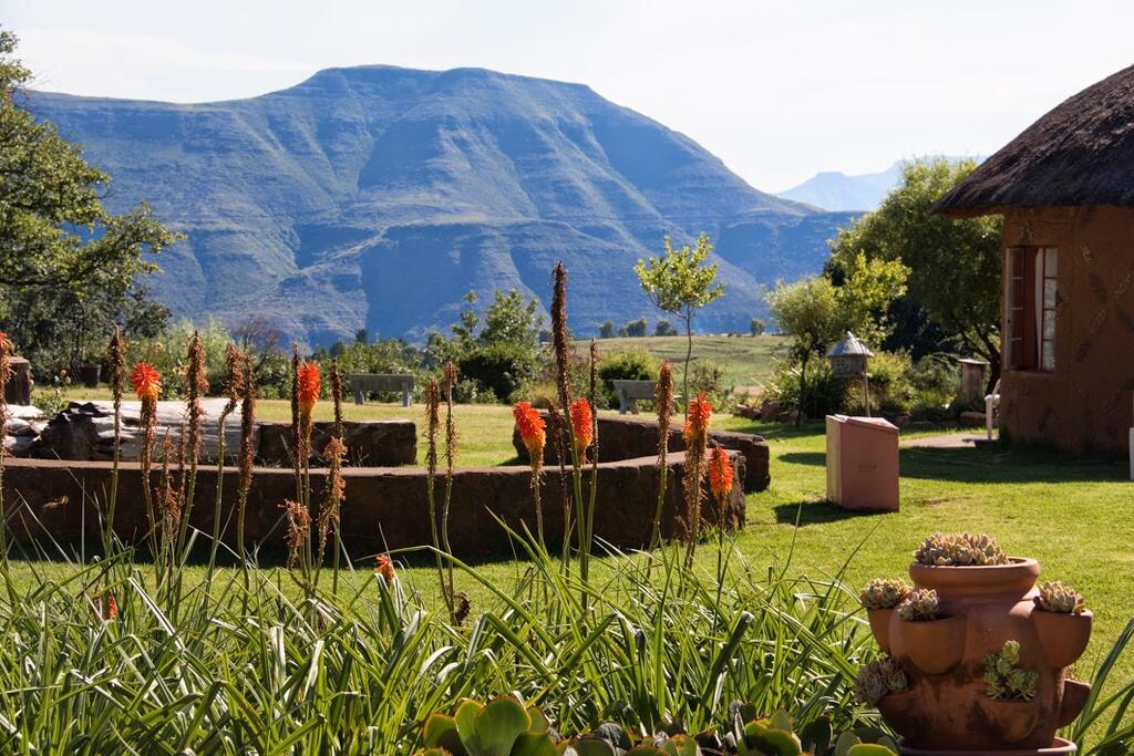 Der Garten mit Panoramablick