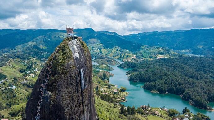 El Penol und Guatape Stausee