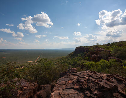 Blick vom Waterberg