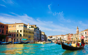 Auf dem Canal Grande