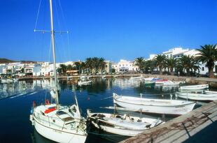 Hafen in Ciutadella