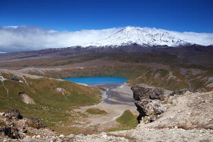 Landschaft im Tongariro National Park 