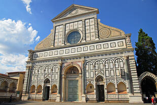 Fassade der Santa Maria Novella