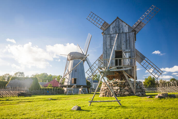 Windmühlen in Angla