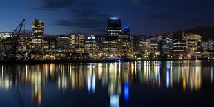 Wellington bei Nacht 