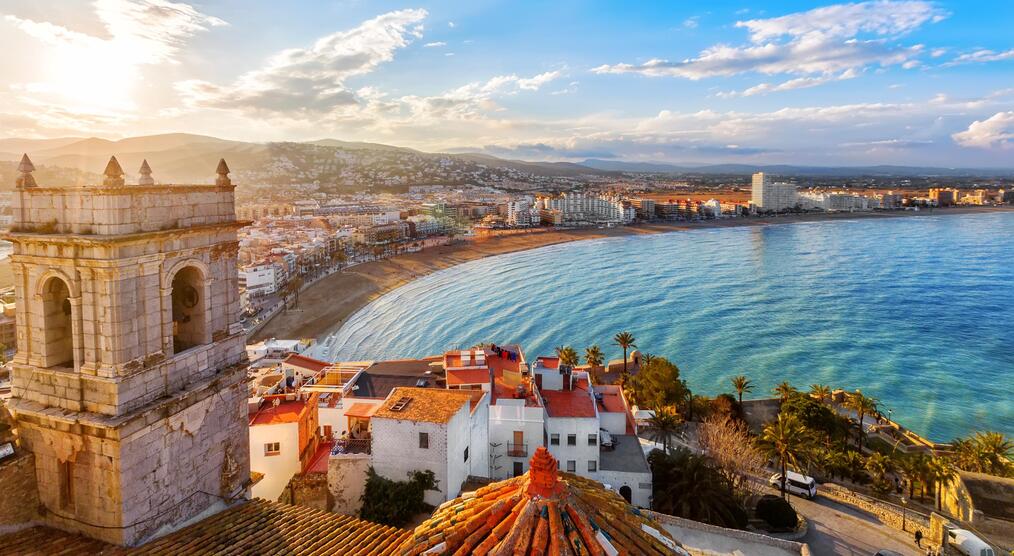 Blick auf Valencia Spanien Reisen 