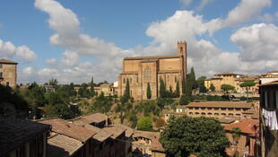 Blick auf Siena