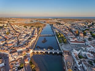 Blick über Tavira