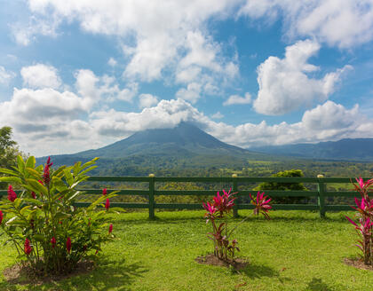 Landschaft von La Fortuna