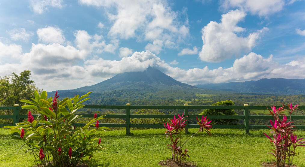 Landschaft von La Fortuna