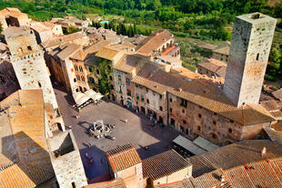 San Gimignano von oben