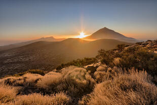 Sonnenuntergang im Teide Nationalpark