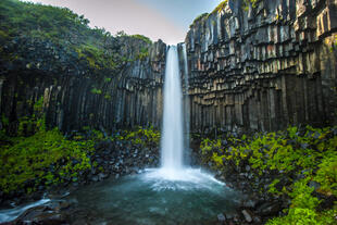 Svartifoss Wasserfall