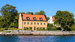 Blick auf die Insel Djurgården