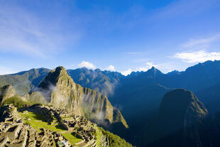 Blick auf Machu Picchu