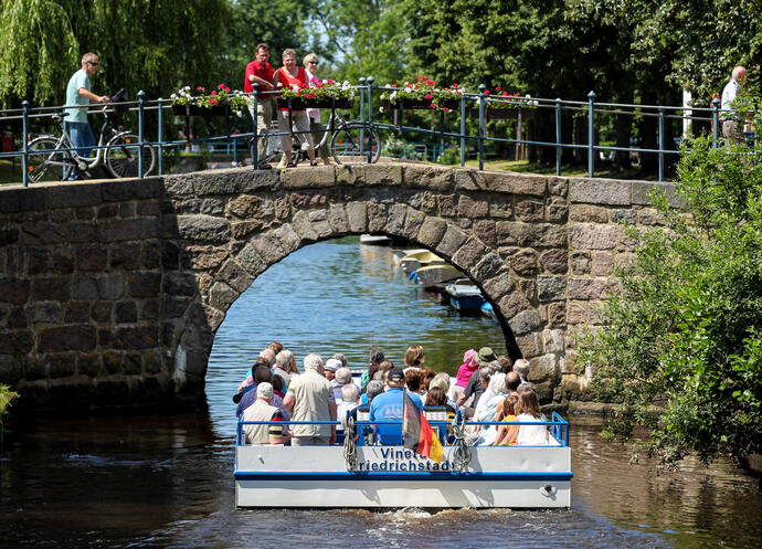 Friedrichstadt Grachtenfahrt