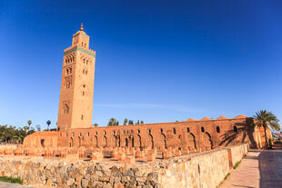 Koutoubia Moschee im Marrakesch