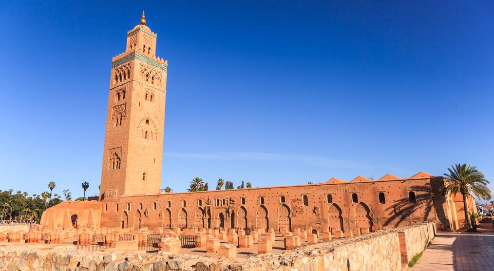 Koutoubia Moschee im Marrakesch