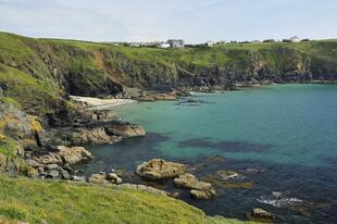 Küste und Strand am Lizard Point