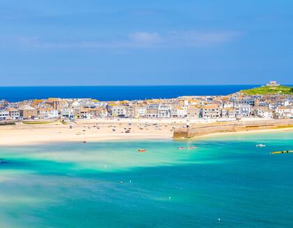 St. Ives Strandpanorama