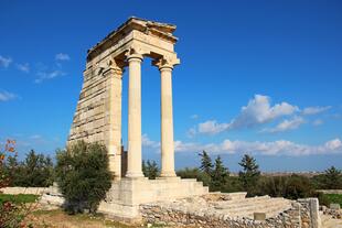 Ruinen des Apollo Hylates Heiligtums in Kourion