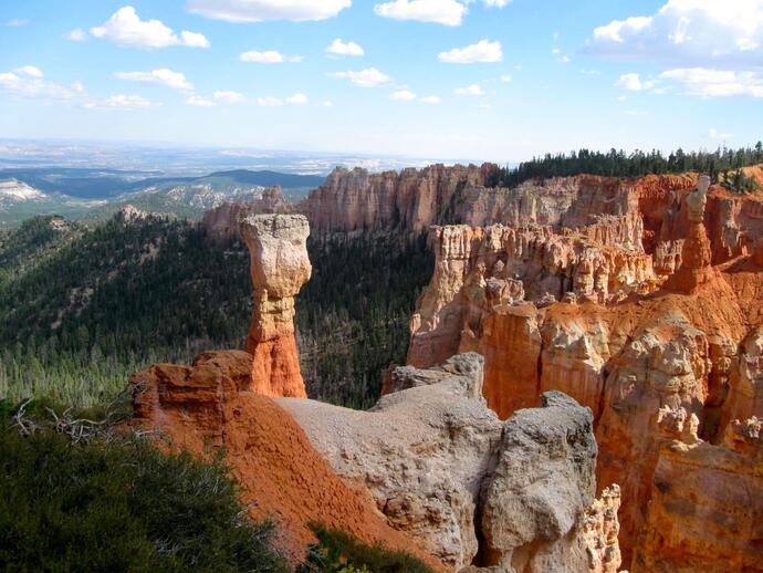 Sandsteintürme im Bryce Canyon-Nationalpark