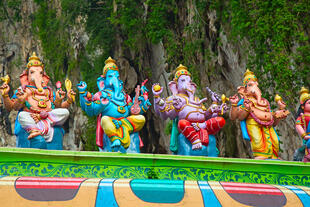 Hindutempel an den Batu Caves 