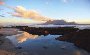 Blick auf den Tafelberg