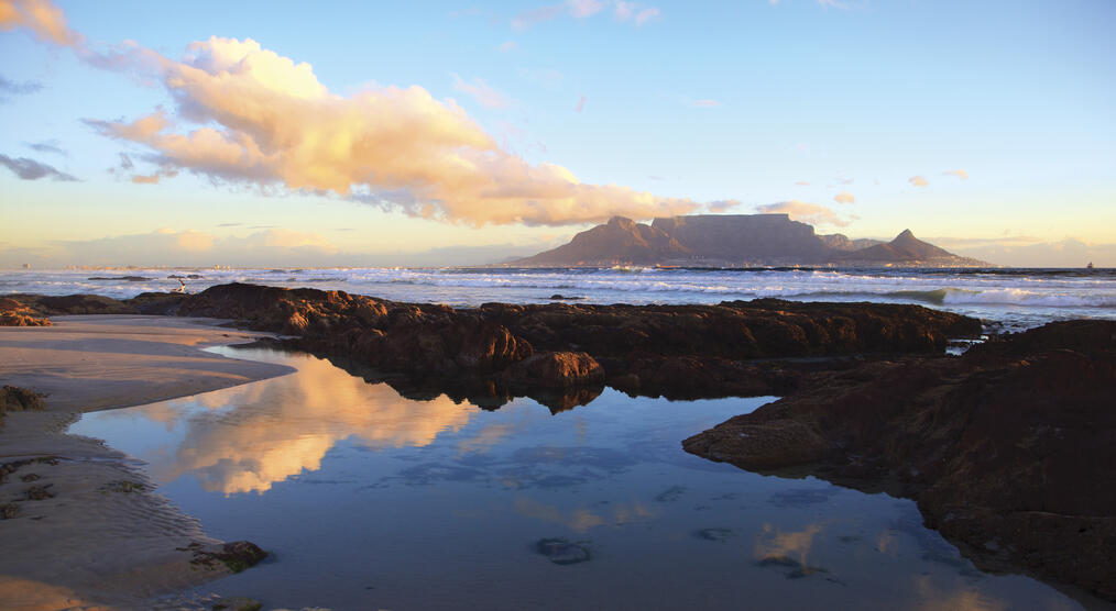 Blick auf den Tafelberg