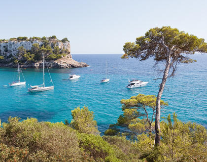 Blick auf die Cala Galdana