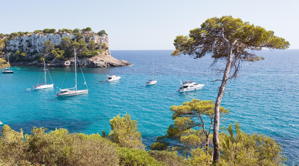 Blick auf die Cala Galdana