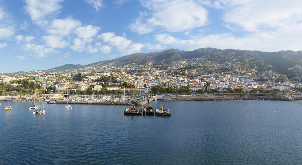 Blick auf Funchal