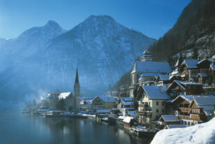 Hallstatt im Winter 