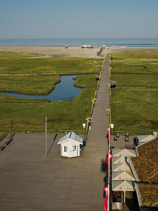 St. Peter Ording: Strandbrücke