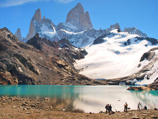 Berglandschaft im Los Glaciares Nationalpark