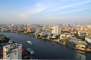 Blick auf den Chao Phraya