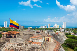 Blick auf die Festung San Felipe