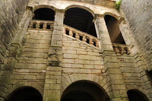 Detail der Burg Beynac