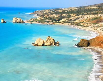 Petra Tou Romiou Panorama