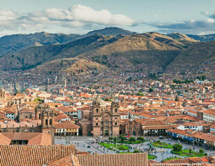 Blick auf Cusco