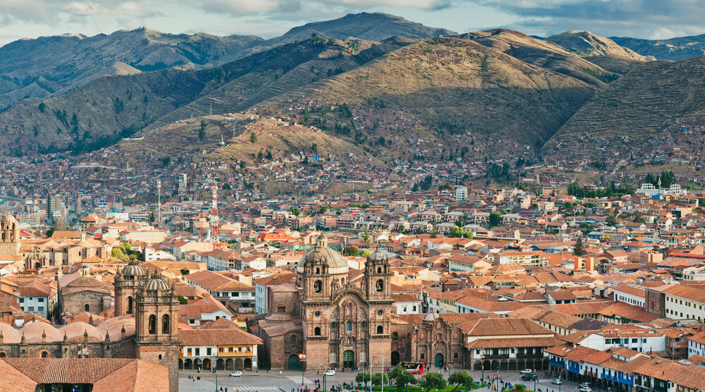 Blick auf Cusco