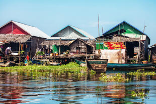 Wasserdorf Tonle Sap